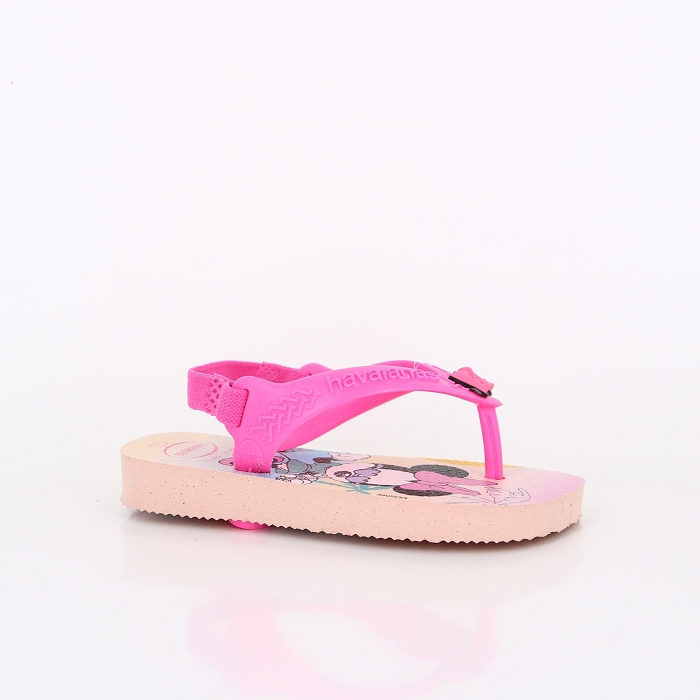 Havaianas chaussures havaianas bebe disney classics ii pink rose9015201_3