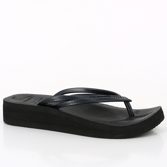 Havaianas chaussures havaianas wedges black noir9015501_3