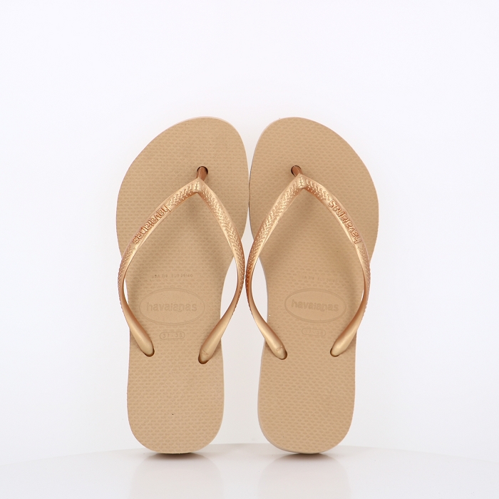 Havaianas chaussures havaianas slim flatform golden or