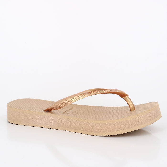 Havaianas chaussures havaianas slim flatform golden or9016701_3