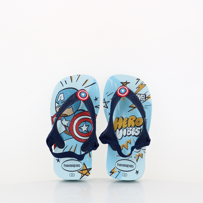 Havaianas chaussures havaianas bebe marvel blue water bleu