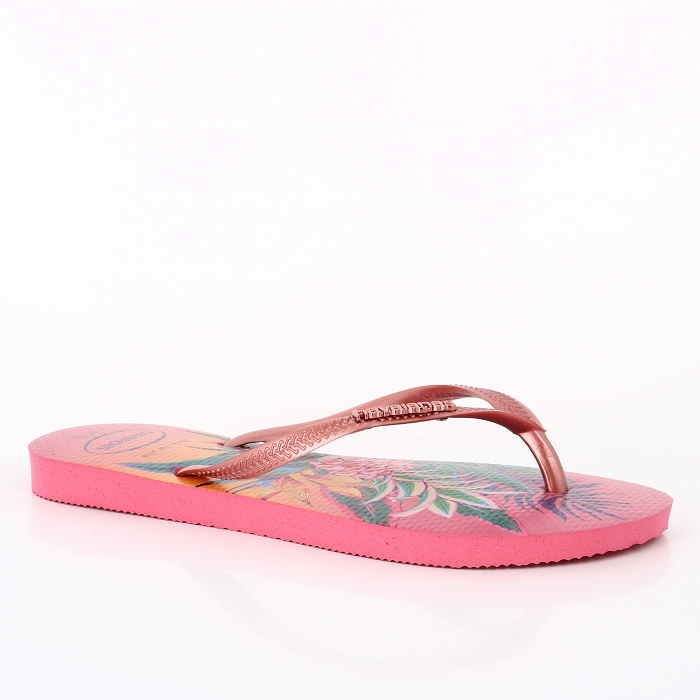 Havaianas chaussures havaianas slim tropical pink porcelain rose9017001_3