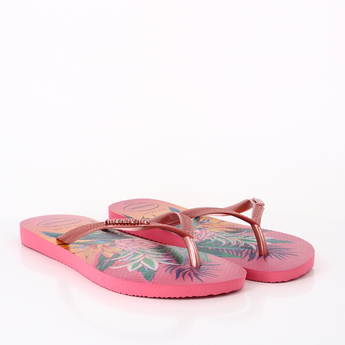 Havaianas chaussures havaianas slim tropical pink porcelain rose9017001_4