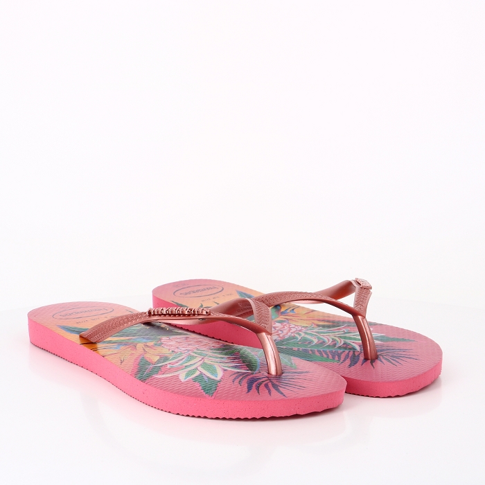 Havaianas chaussures havaianas slim tropical pink porcelain rose9017001_4