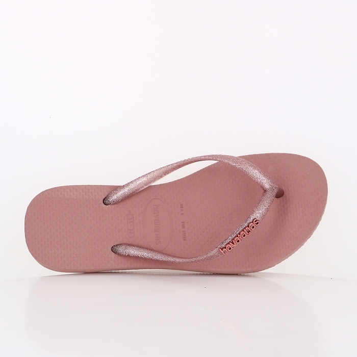 Havaianas chaussures havaianas slim logo metallic crocus rose rose9018201_2