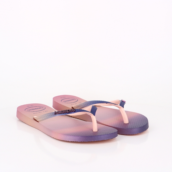 Havaianas chaussures havaianas slim gradient sunset ballet rose rose9018301_4