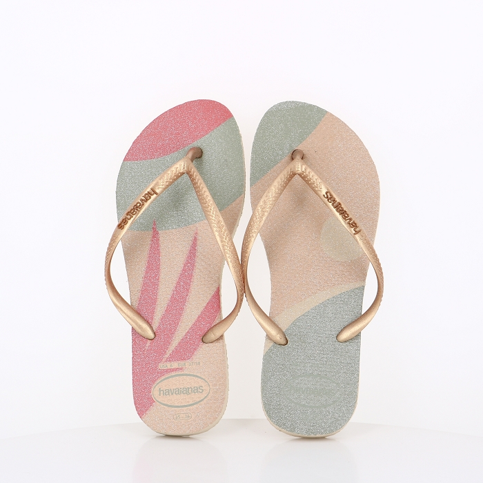 Havaianas chaussures havaianas slim palette glow sand grey or