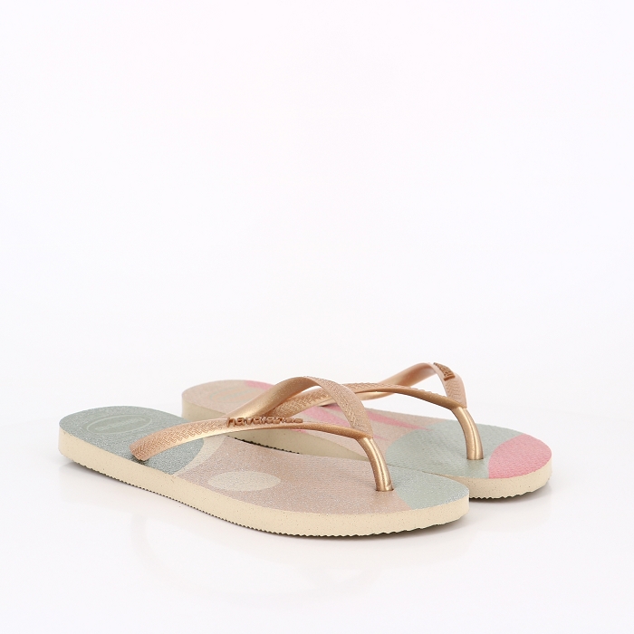 Havaianas chaussures havaianas slim palette glow sand grey or9018501_4