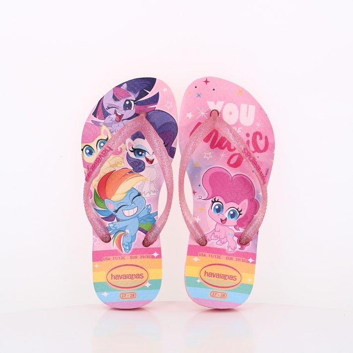 Havaianas chaussures havaianas enfant slim my little pony rose