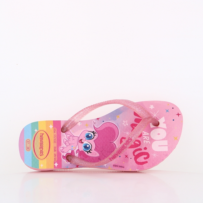 Havaianas chaussures havaianas enfant slim my little pony rose9018601_2