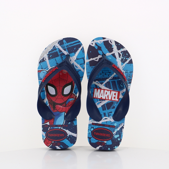 Havaianas chaussures havaianas enfant max marvel navy blue bleu