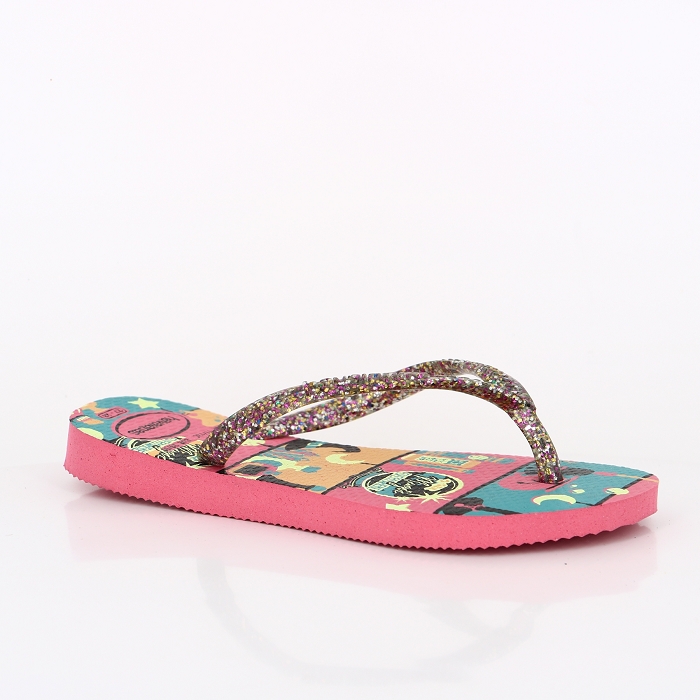 Havaianas chaussures havaianas enfant slim fashion pink porcelain rose9018801_3