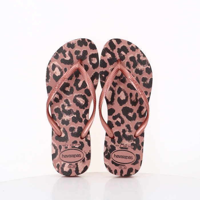 Havaianas chaussures havaianas slim animals pink pink rose