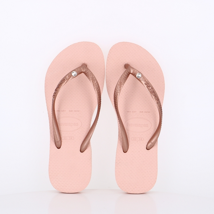 Havaianas chaussures havaianas enfant slim crystal sw ii ballet rose rose