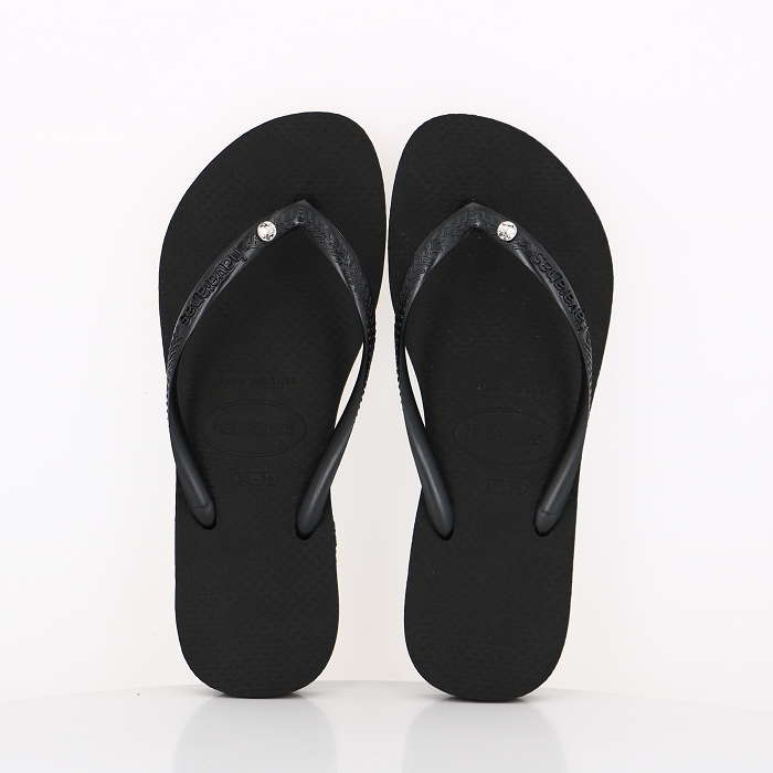 Havaianas chaussures havaianas slim crystal sw ii black noir