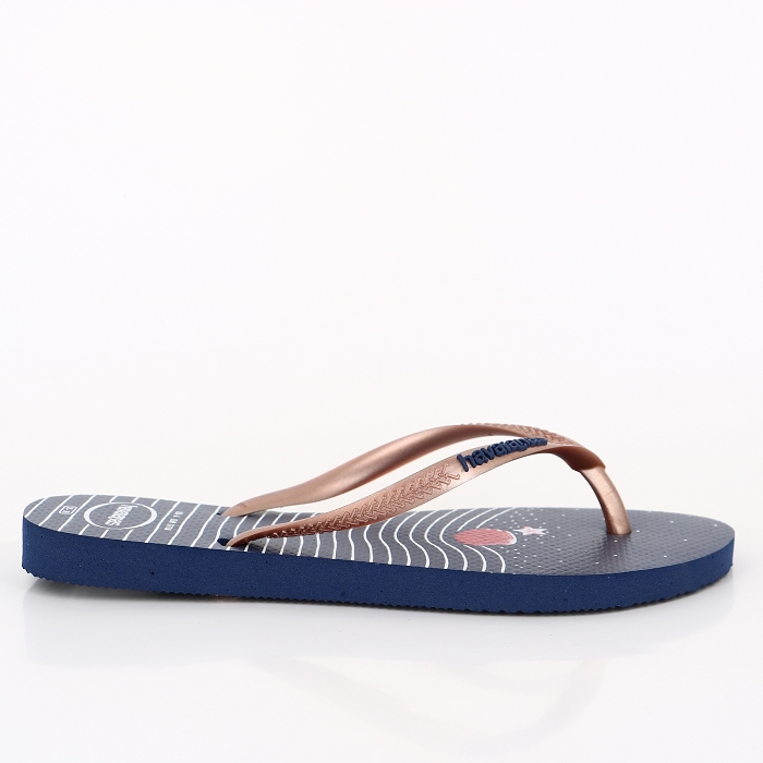 Havaianas chaussures havaianas slim nautical navy blue bleu9020601_3