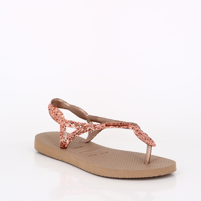 Havaianas chaussures havaianas enfant luna premium ii rose gold rose9021401_3