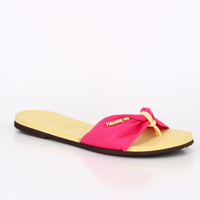 Havaianas chaussures havaianas you saint tropez lemon yellow jaune9022201_3