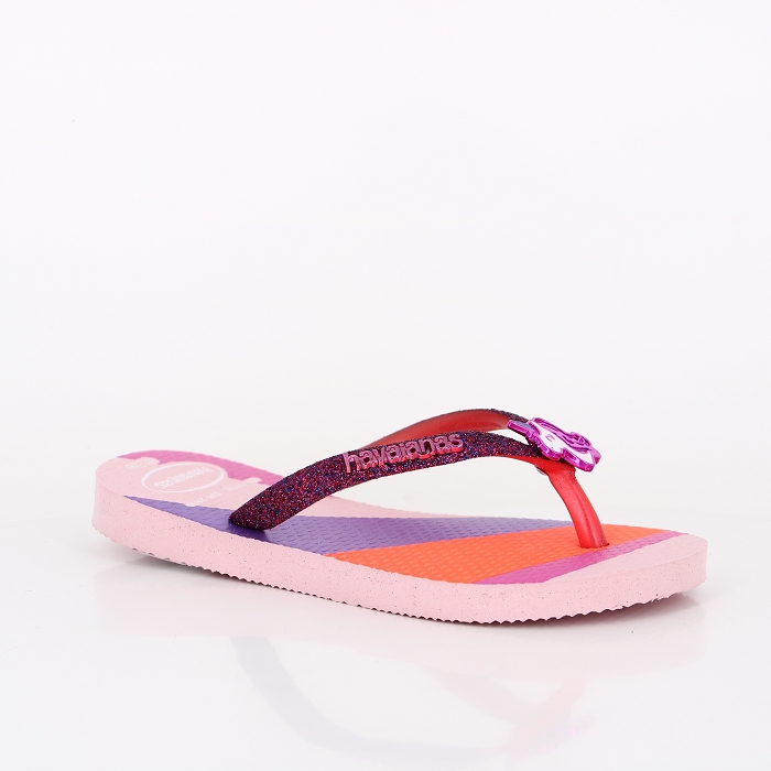 Havaianas chaussures havaianas enfant slim glitter ii candy pink rose9022401_3