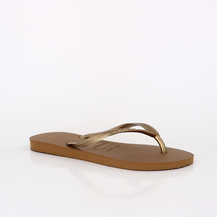 Havaianas chaussures havaianas slim bronze marron9023201_3