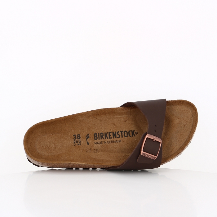 Birkenstock chaussures birkenstock madrid dark brown marron