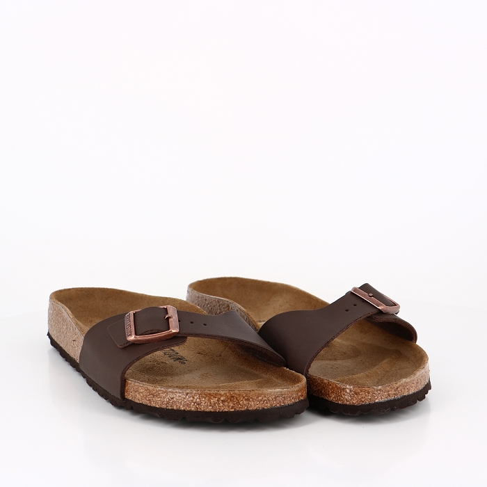 Birkenstock chaussures birkenstock madrid dark brown marron9024201_4
