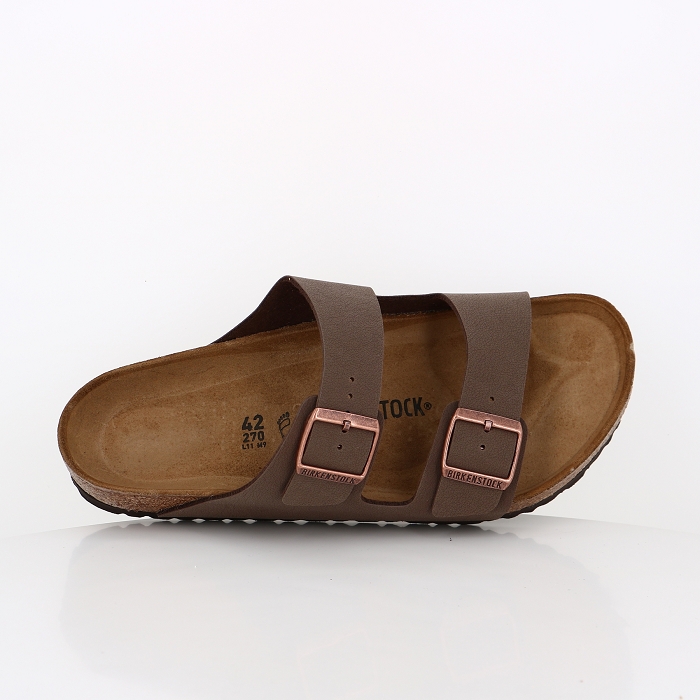 Birkenstock chaussures birkenstock arizona  mocca  homme marron9024301_2