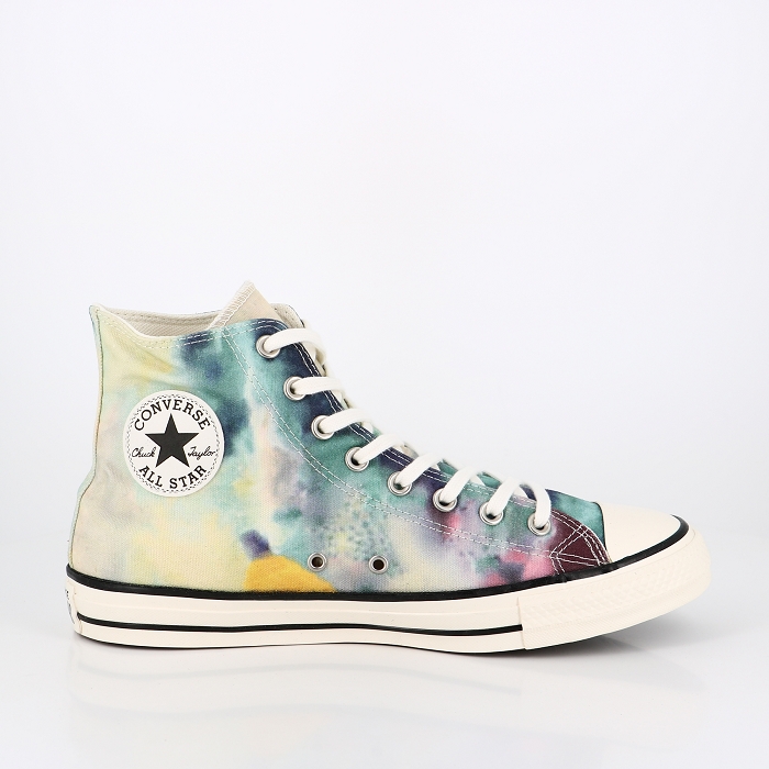 Converse chaussures converse chuck taylor all star tiedye aigrettemulticolorenoir 