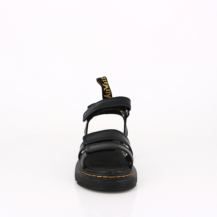 Dr martens chaussures dr martens enfant sandales klaire cuir a brides noir9025801_2