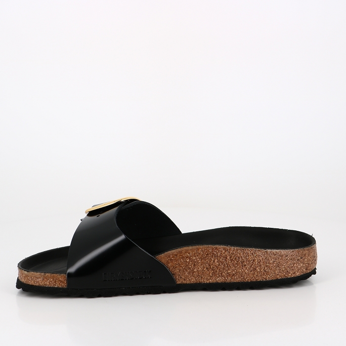 Birkenstock chaussures birkenstock madrid big buckle cuir black hex 9026501_3