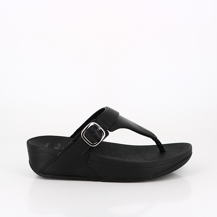 Fitflop chaussures fitflop lulu ajustable cuir noir noir