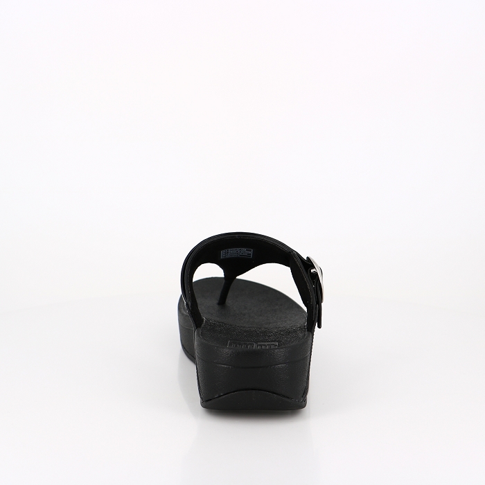 Fitflop chaussures fitflop lulu ajustable cuir noir noir9027001_4