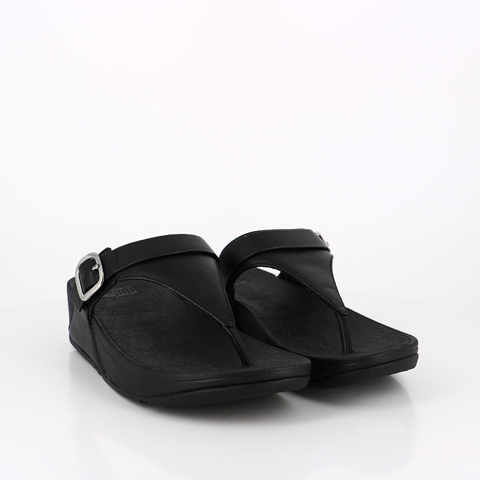 Fitflop chaussures fitflop lulu ajustable cuir noir noir9027001_5