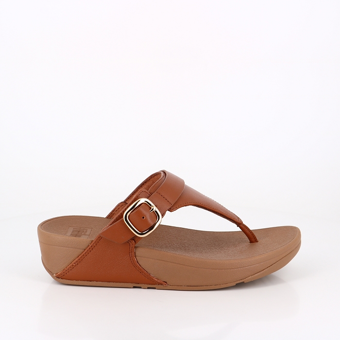 Fitflop chaussures fitflop lulu ajustable cuir marron marron