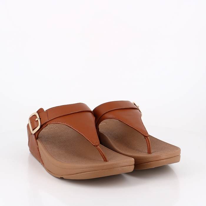 Fitflop chaussures fitflop lulu ajustable cuir marron marron9027101_5