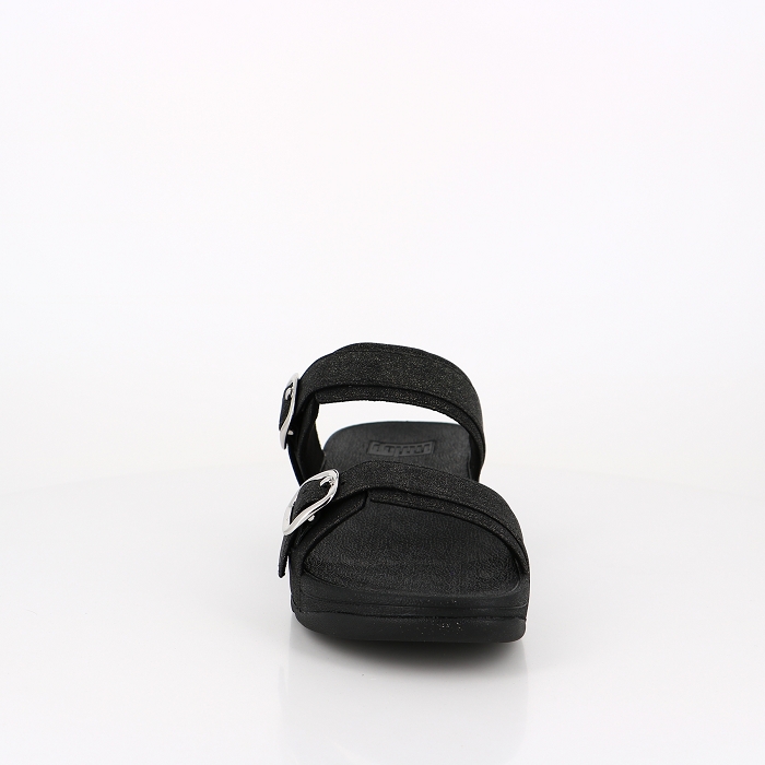 Fitflop chaussures fitflop lulu adjustable slide sparkle all black 9027501_2