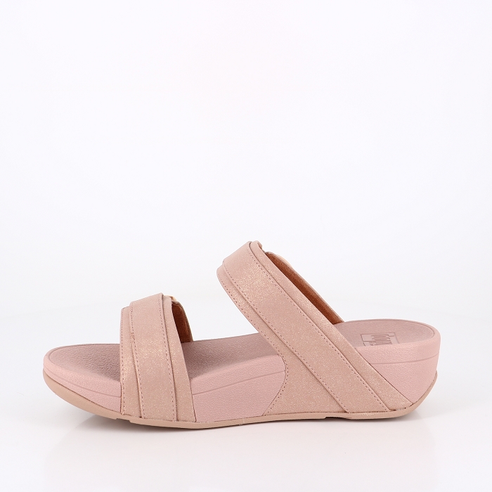 Fitflop chaussures fitflop lulu adjustable slide sparkle beige rose9027601_3