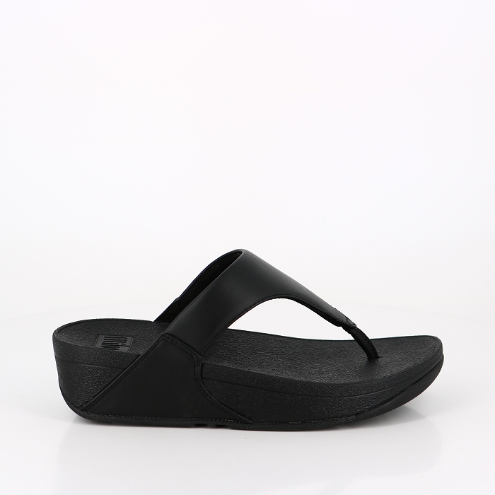 Fitflop chaussures fitflop lulu leather toepost black noir