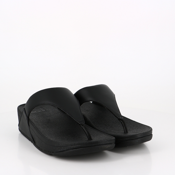 Fitflop chaussures fitflop lulu leather toepost black 9027701_5