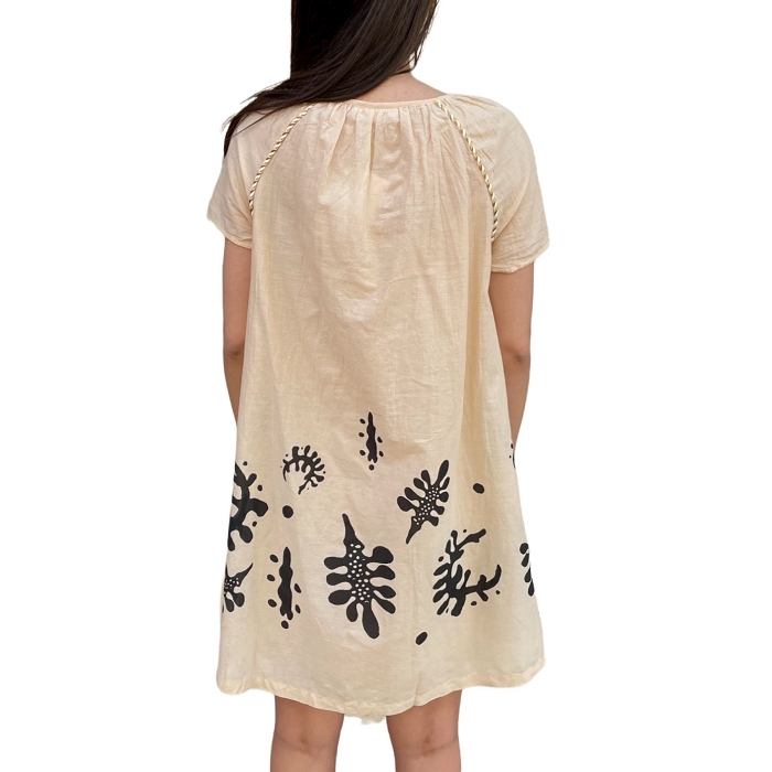 Les tropeziennes textile les tropeziennes amaly robe beige 9027801_3