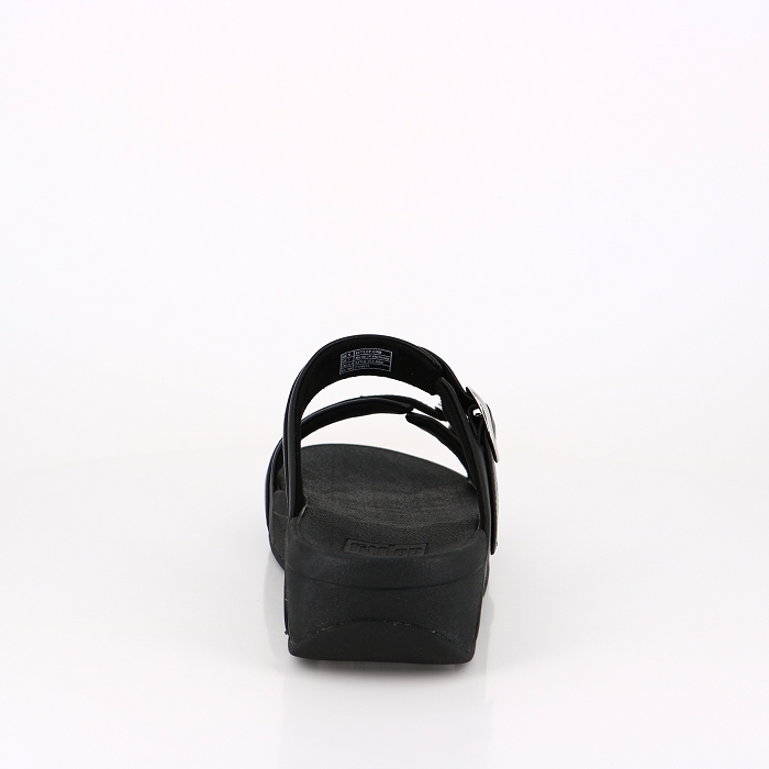Fitflop chaussures fitflop sandales lulu cuir noir noir9031301_4