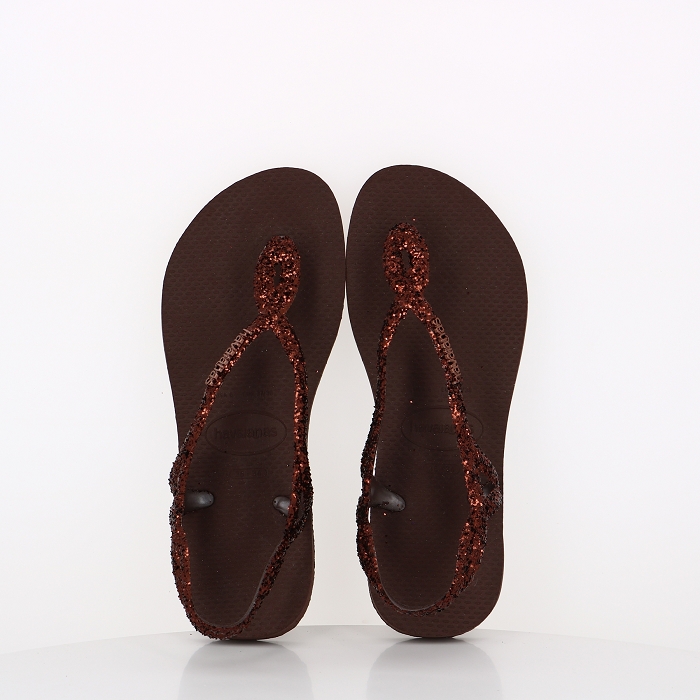 Havaianas chaussures havaianas luna premium ii dark brown 