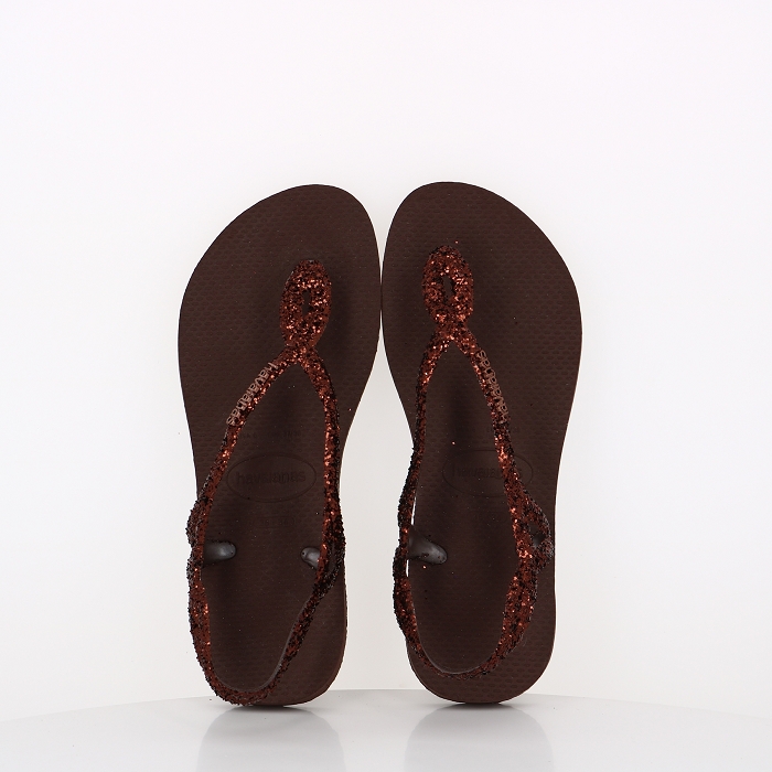 Havaianas chaussures havaianas luna premium ii dark brown marron