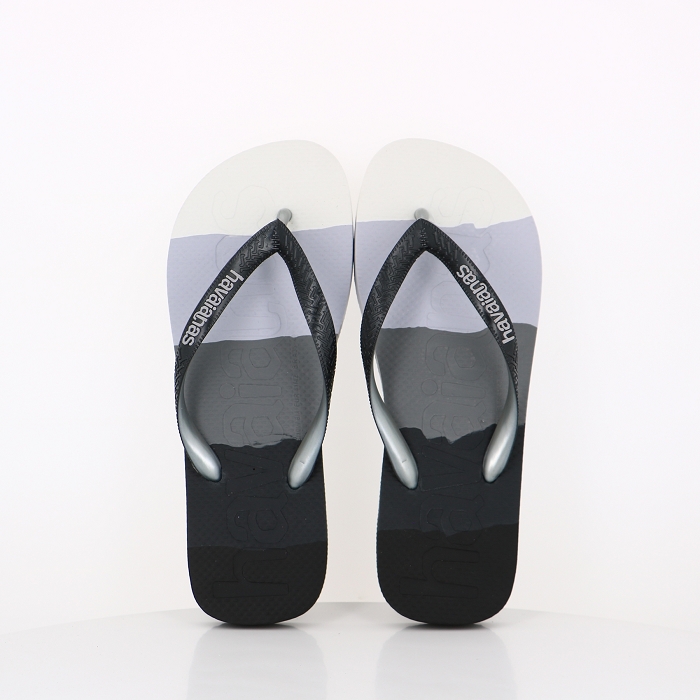 Havaianas chaussures havaianas top logomania multicolor gris