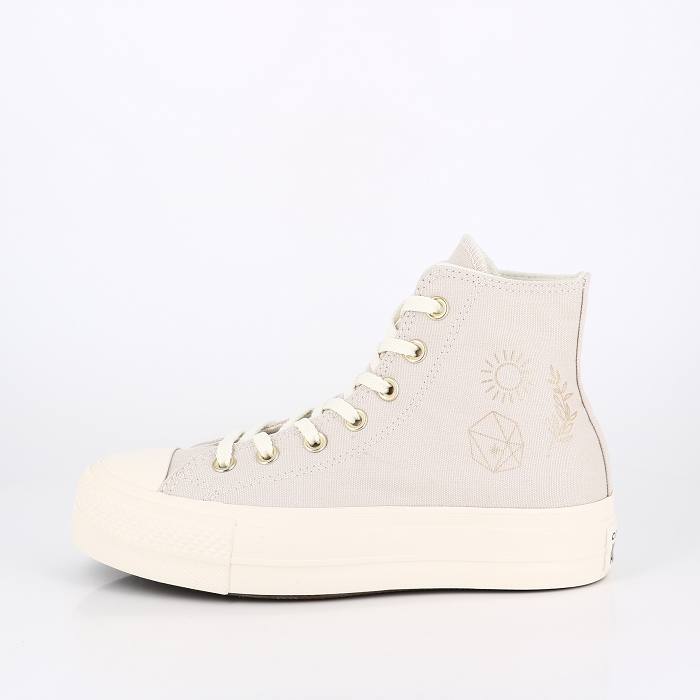 Converse chaussures converse chuck taylor all star lift platform golden elements 9032801_3