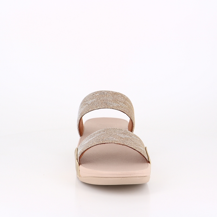 Fitflop chaussures fitflop sandales lulu gltz slides beige beige9033601_2