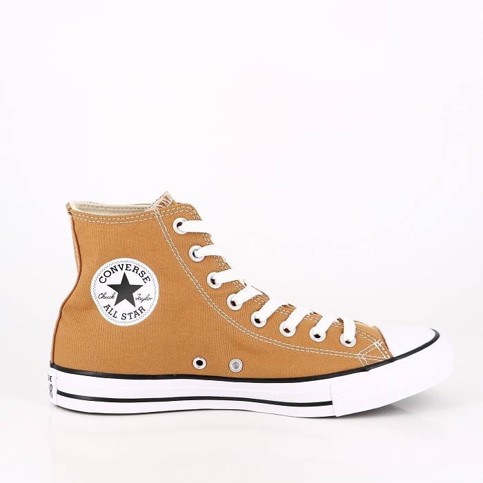 Converse chaussures converse hi amber brewwhiteblack marron