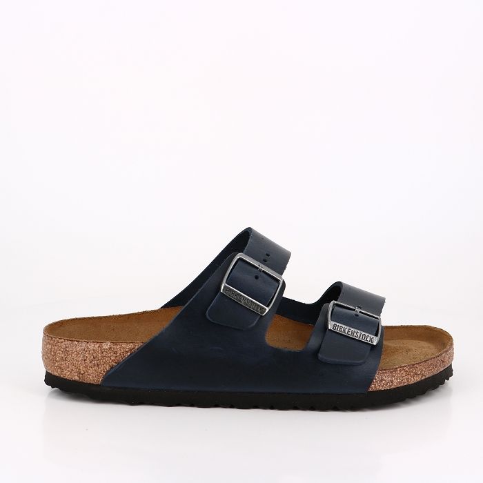 Birkenstock chaussures birkenstock arizona  sfb cuir blue bleu