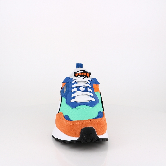 Puma chaussures puma rider fv future vintage biscay greenvibrant orange 9037901_2