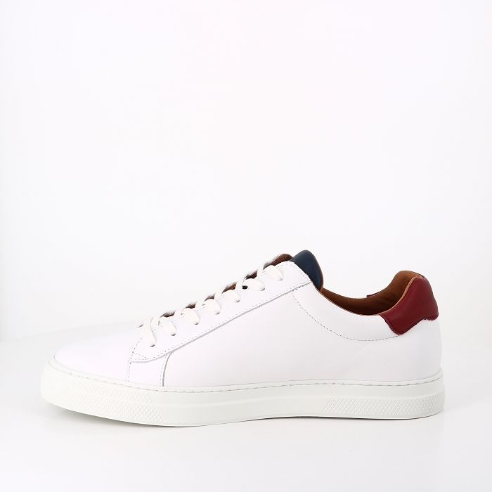 Schmoove chaussures schmoove spark clay mix nappa white navy marsala 9038401_3